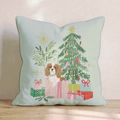 Cavalier King Charles Spaniel Gift Surprise Throw Pillow - Hillcroft Home