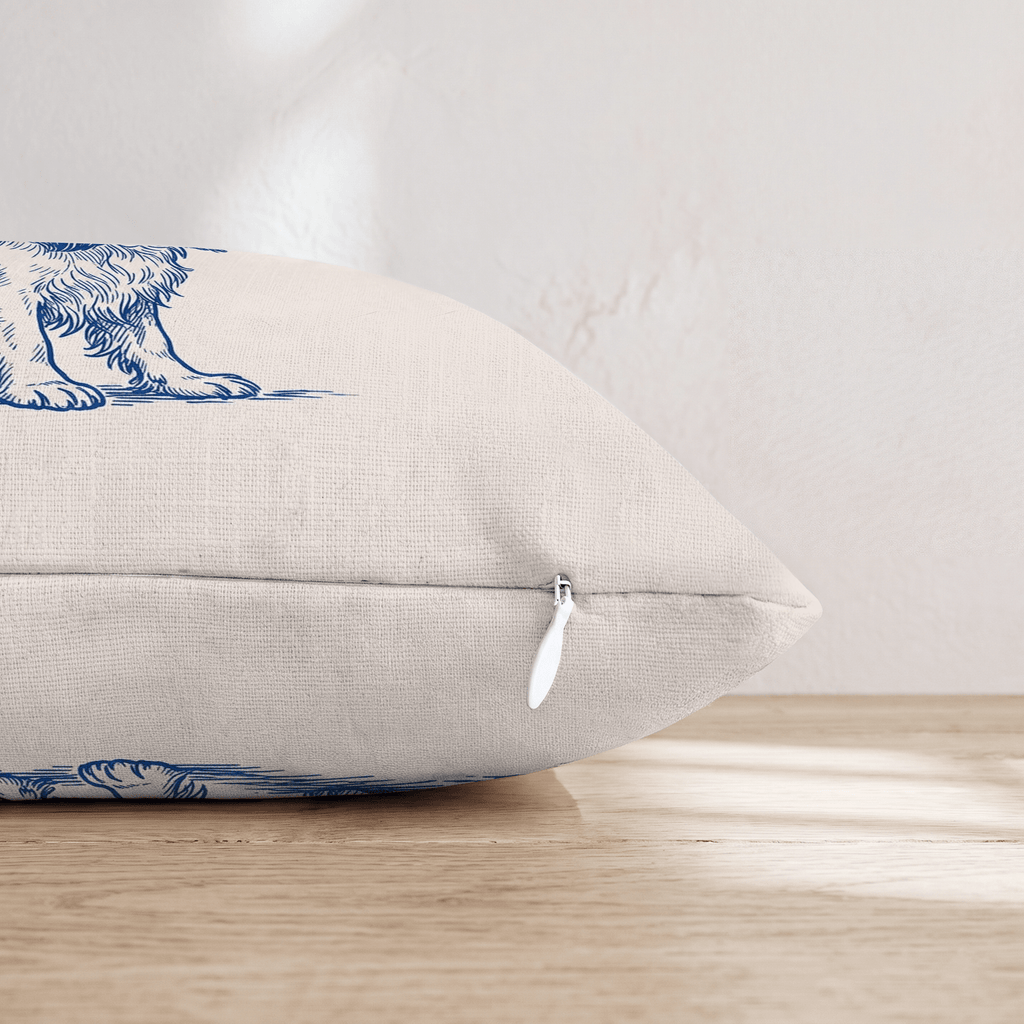 Cavalier King Charles Spaniel Pickleball Throw Pillow - Hillcroft Home