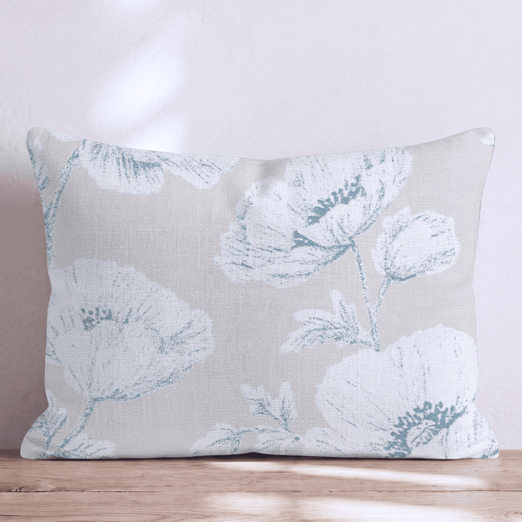 Cayden Poppies Throw Pillow - Hillcroft Home