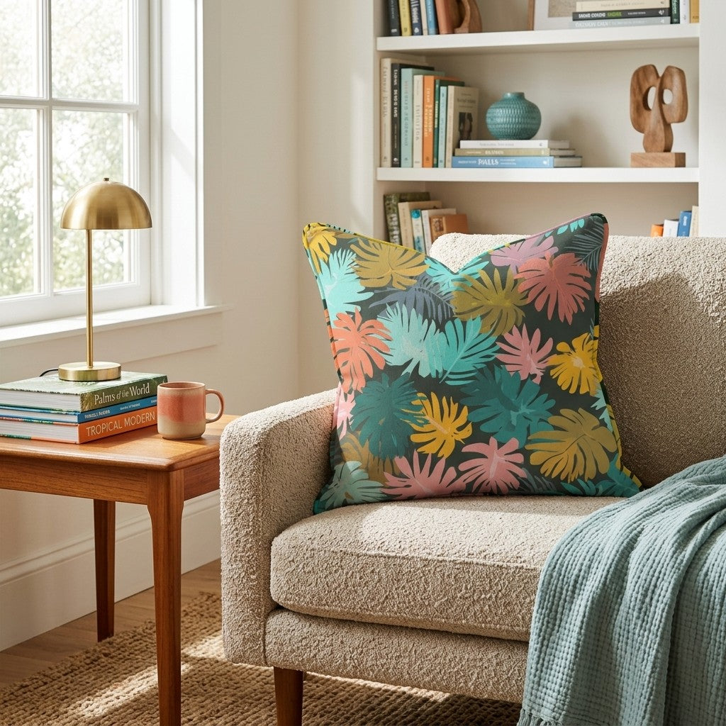 Clementine One Throw Pillow - Reading Nook