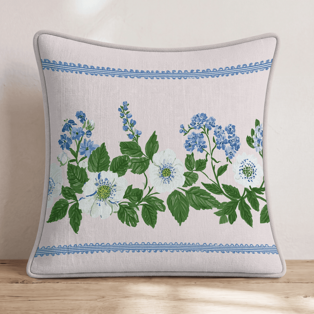 Celcilia Garland Throw Pillow - Hillcroft Home