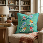 Chalk Lines Throw Pillow - Hillcroft Home