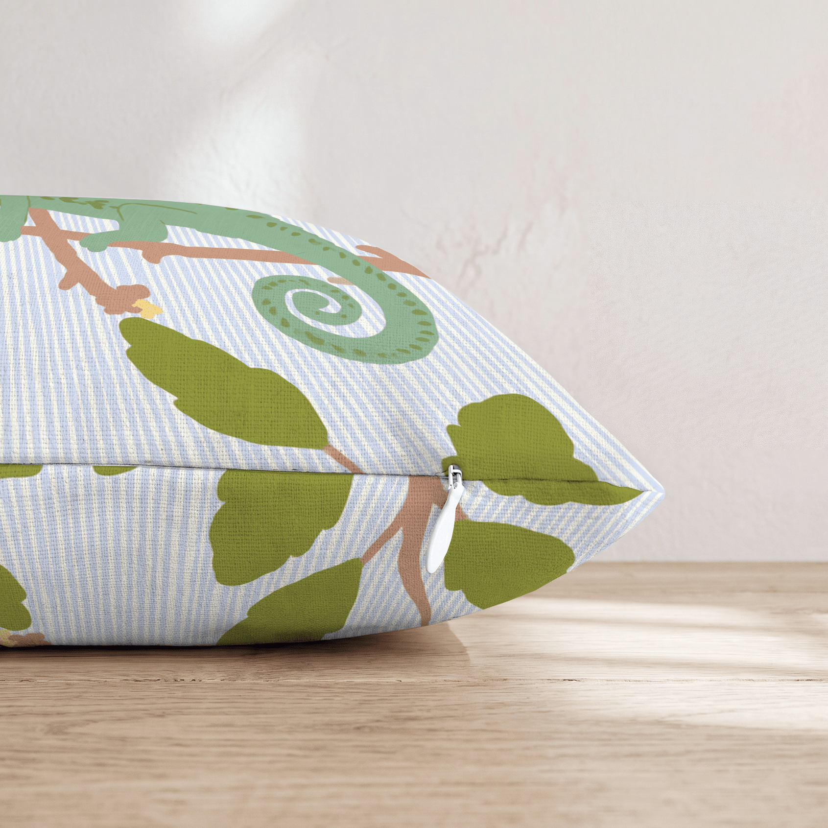 Chameleon Jungle Throw Pillow - Hillcroft Home