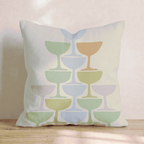 Champagne Tower Stack Throw Pillow - Hillcroft Home