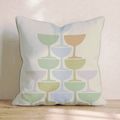 Champagne Tower Stack Throw Pillow - Hillcroft Home