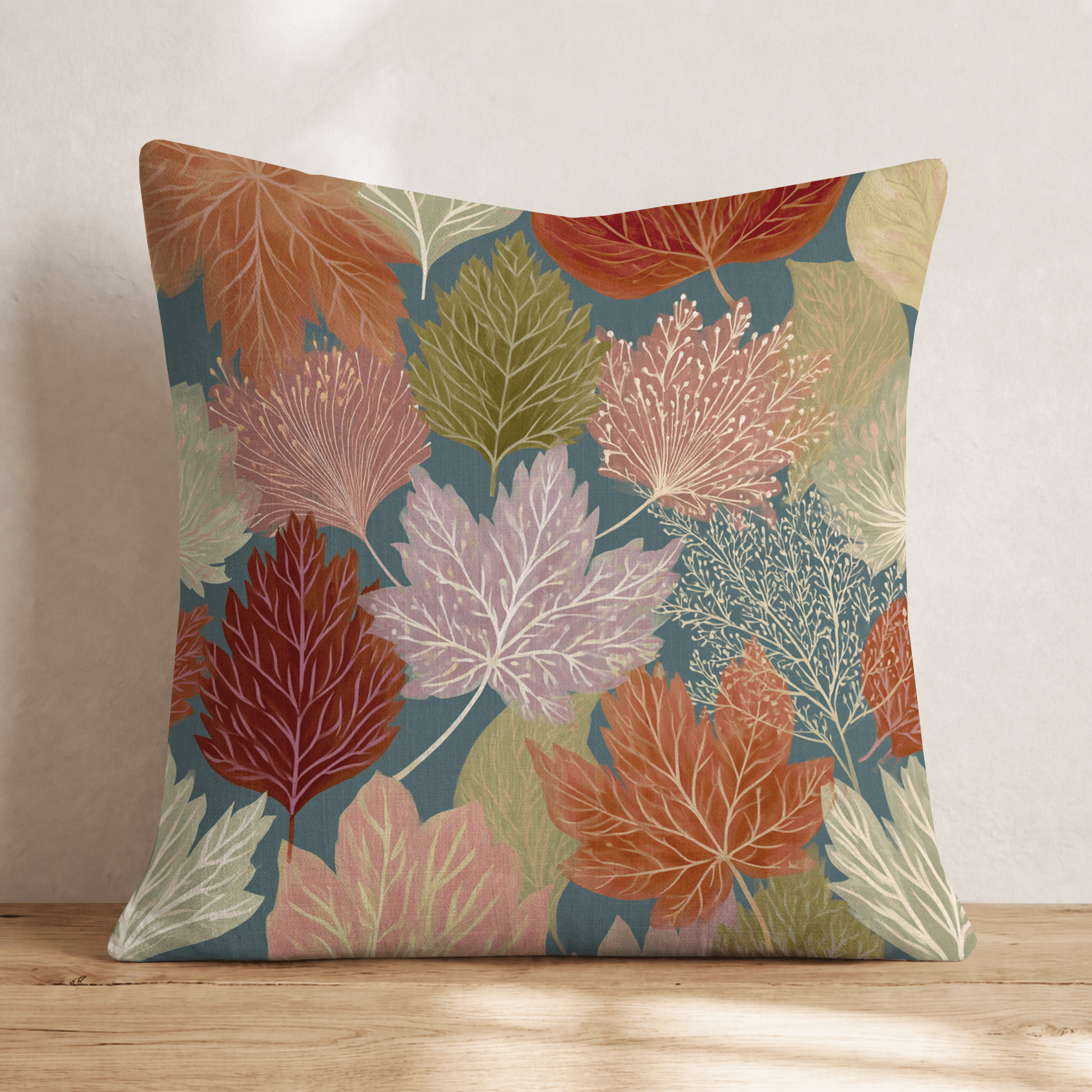 Change Of The Fall Season Throw Pillow - Hillcroft Home