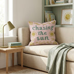 Chasing the Sun Throw Pillow - Hillcroft Home
