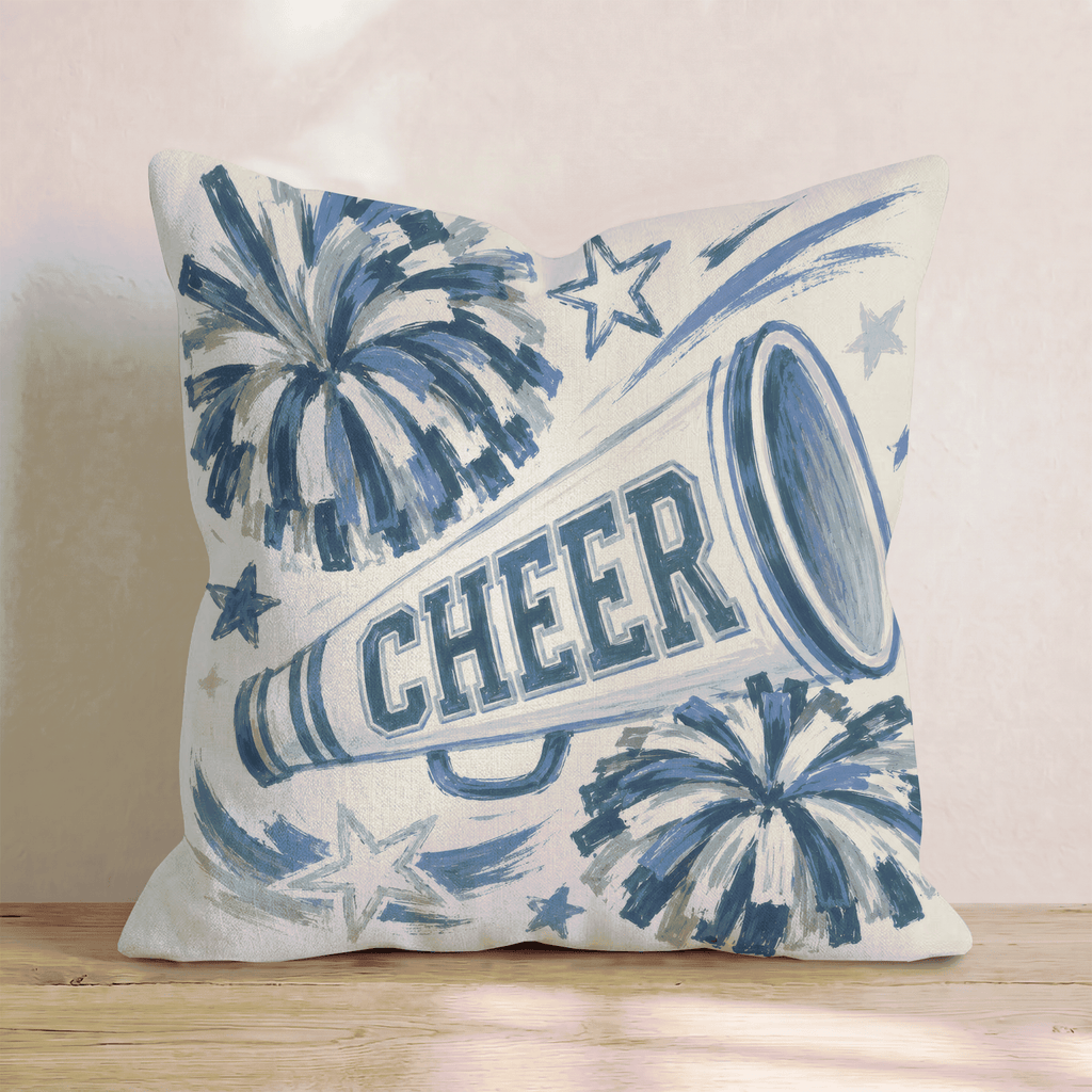 Cheer Icon_ Throw Pillow - Hillcroft Home