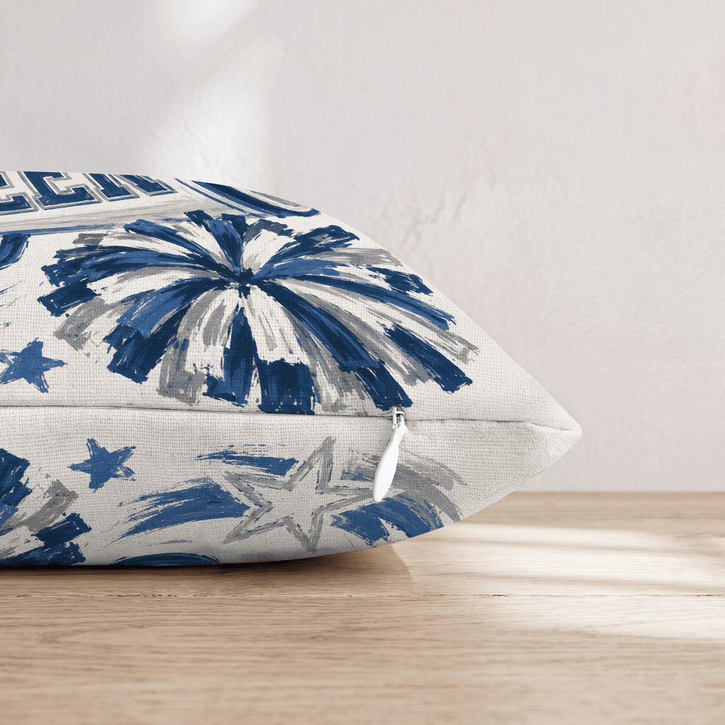 Cheer Icon_ Throw Pillow - Hillcroft Home
