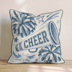 Cheer Icon_ Throw Pillow - Hillcroft Home