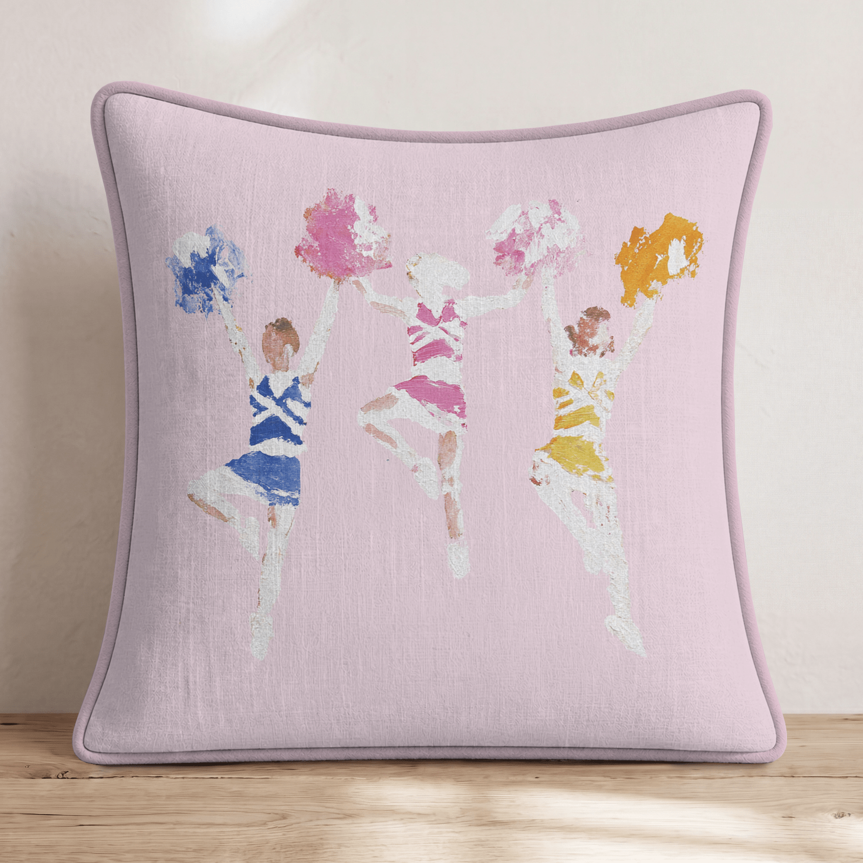 Cheer In The Air Throw Pillow - Hillcroft Home