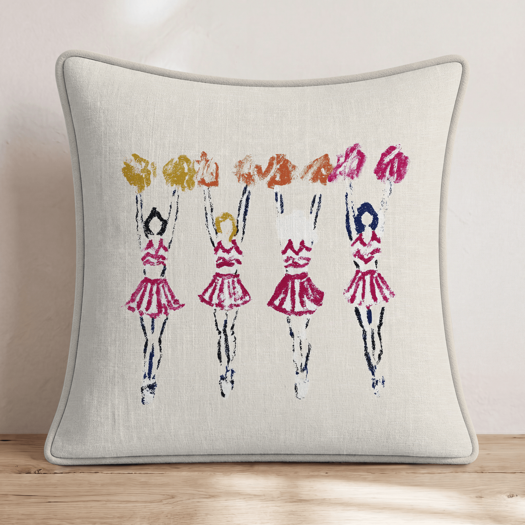 Cheer Squads Throw Pillow - Hillcroft Home