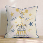 Cheer Stunt Throw Pillow - Hillcroft Home