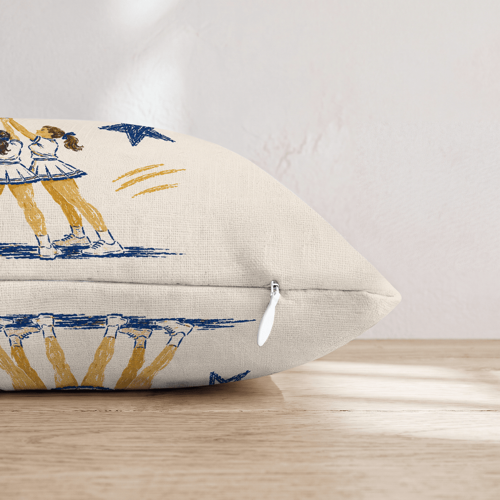 Cheer Stunt Throw Pillow - Hillcroft Home