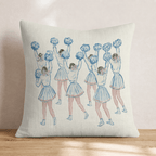 Cheer Team Throw Pillow - Hillcroft Home