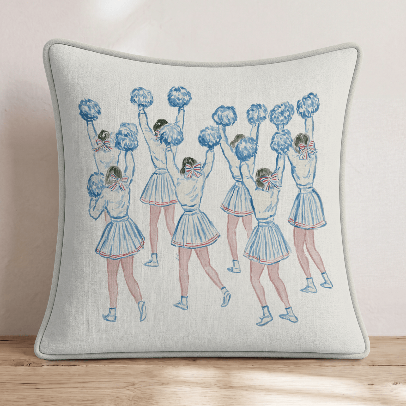 Cheer Team Throw Pillow - Hillcroft Home
