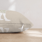 Cheerful Camel Throw Pillow - Hillcroft Home