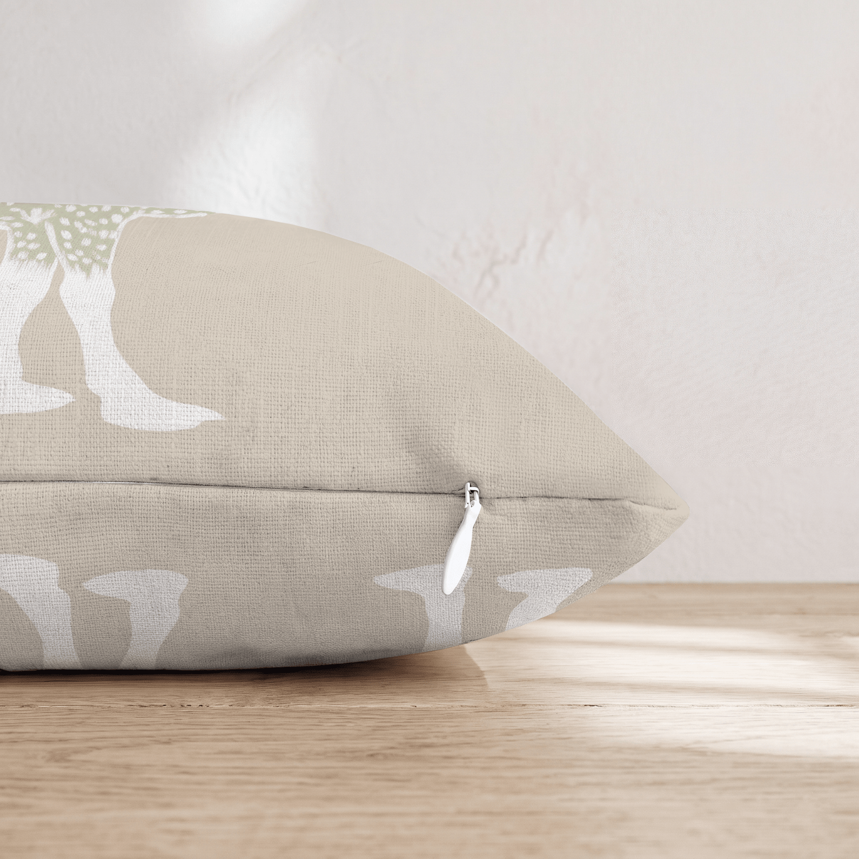 Cheerful Camel Throw Pillow - Hillcroft Home