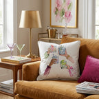 Cheers Girls Throw Pillow - Hillcroft Home
