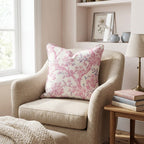 Cherry Tree Chinoiserie Throw Pillow - Hillcroft Home