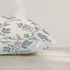 Chickadee Toile Throw Pillow throw pillow - Hillcroft Home