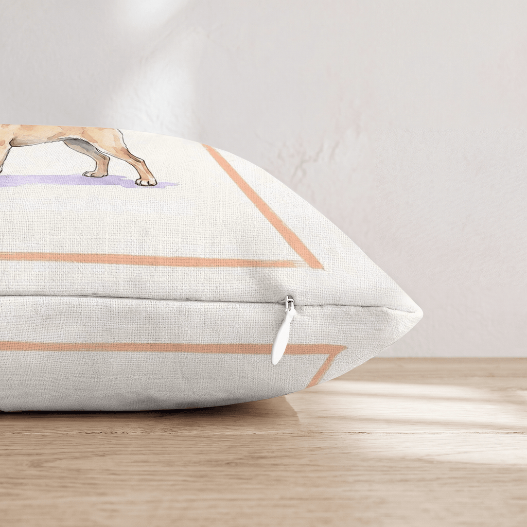 Chihuahua Coffee Throw Pillow - Hillcroft Home