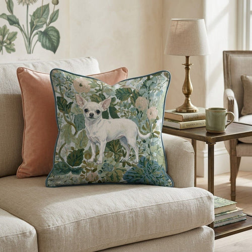 Chihuahua Power Throw Pillow - Hillcroft Home