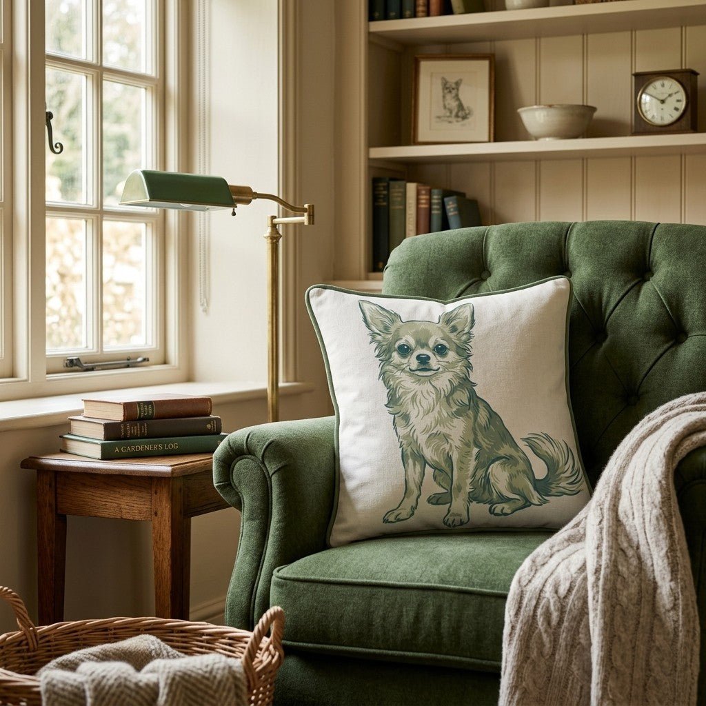 Chihuahua Throw Pillow - Hillcroft Home