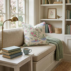 Chinoiserie Crush Throw Pillow - Hillcroft Home