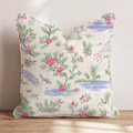 Chinoiserie Crush Throw Pillow - Hillcroft Home