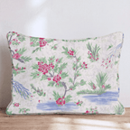 Chinoiserie Crush Throw Pillow - Hillcroft Home