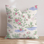 Chinoiserie Crush Throw Pillow - Hillcroft Home