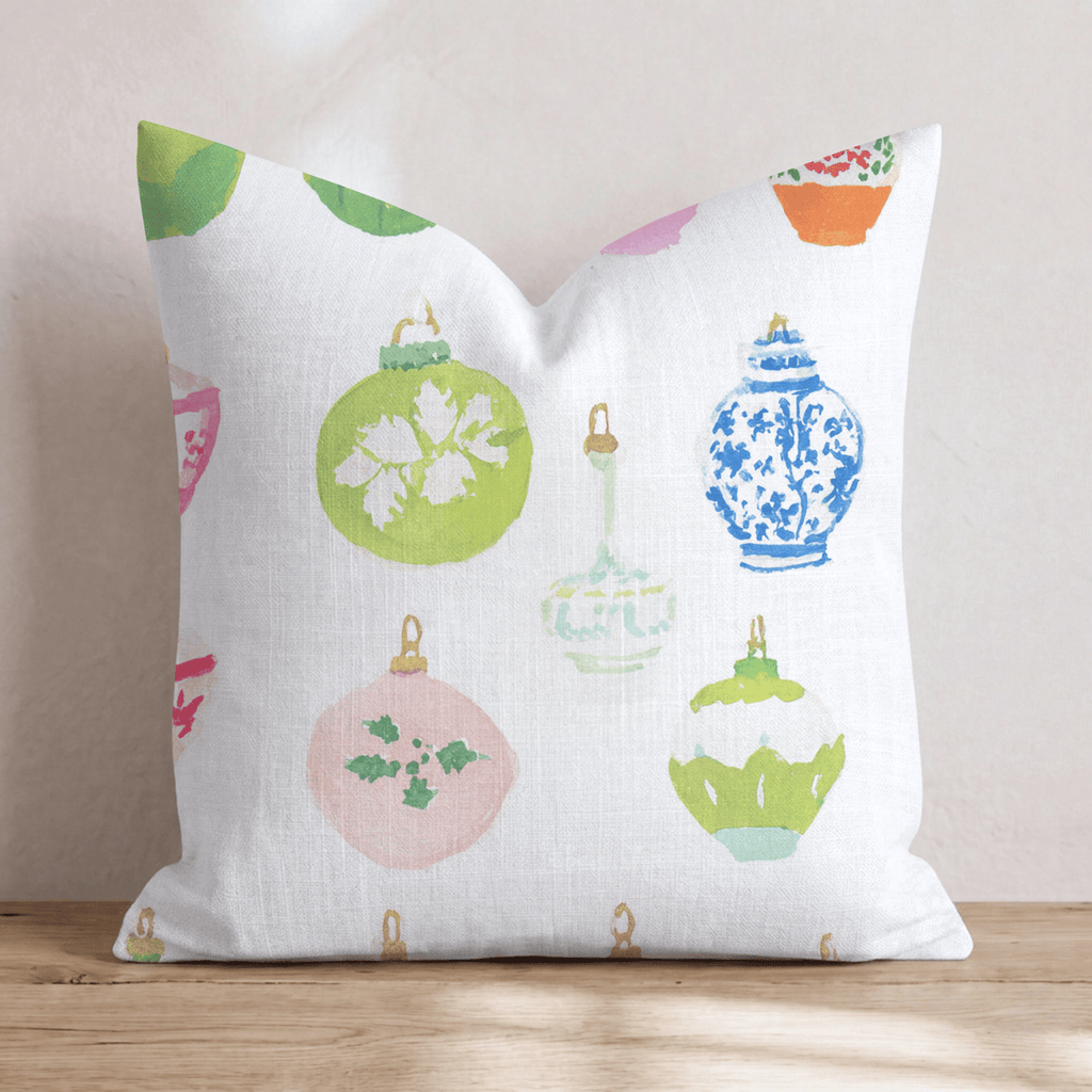 Chinoiserie Ornament Mix Throw Pillow - Hillcroft Home