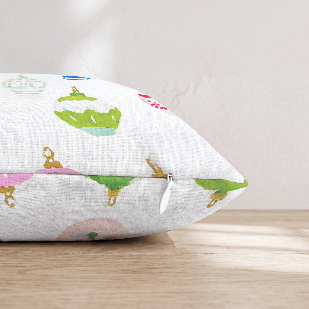 Chinoiserie Ornament Mix Throw Pillow - Hillcroft Home