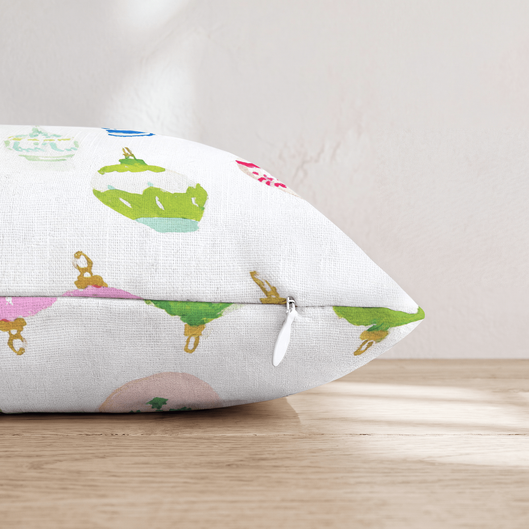 Chinoiserie Ornament Mix Throw Pillow - Hillcroft Home