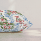 Chinoiserie Parade Throw Pillow throw pillow - Hillcroft Home