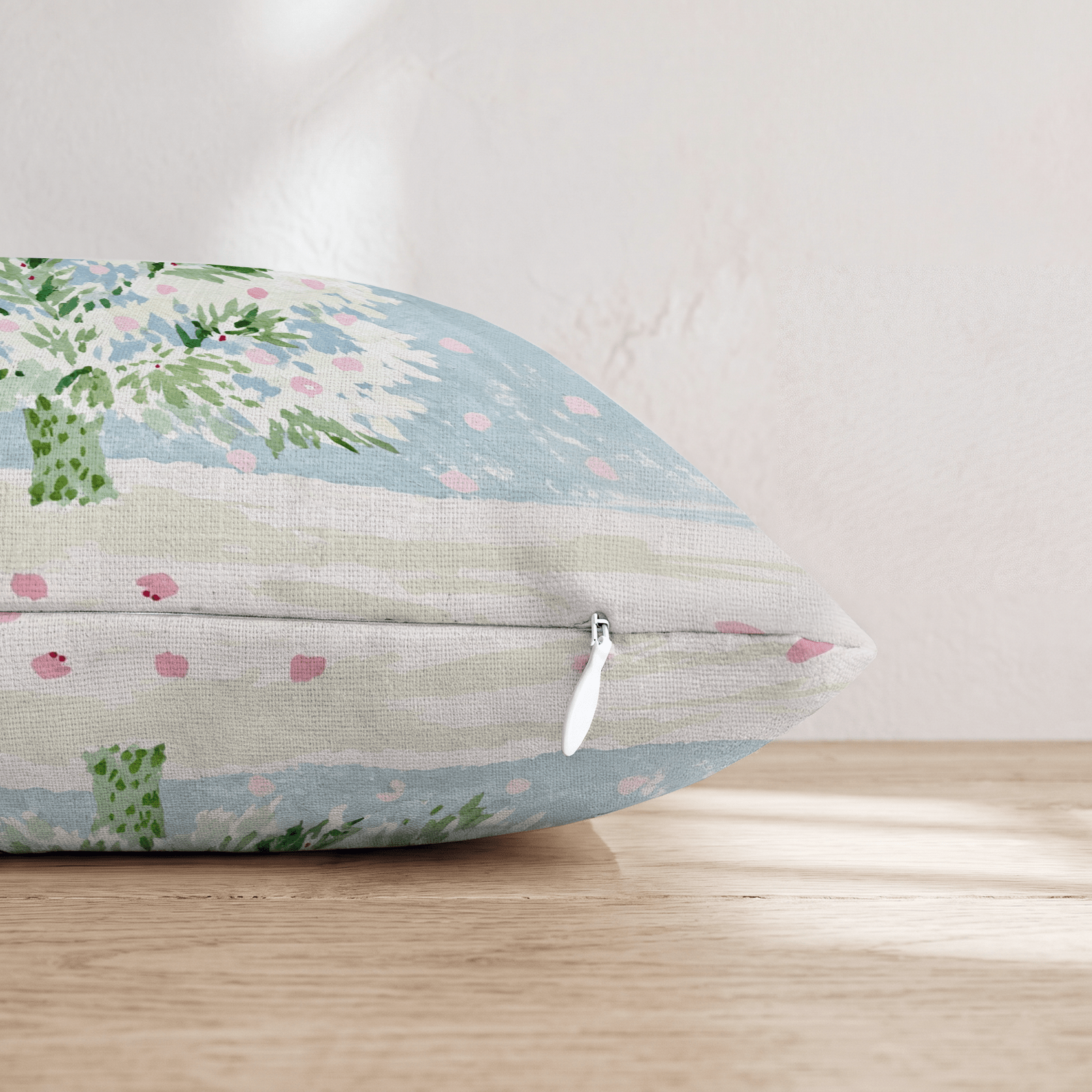 Christmas And Polka Dots Throw Pillow - Hillcroft Home