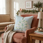 Christmas And Polka Dots Throw Pillow throw pillow - Hillcroft Home