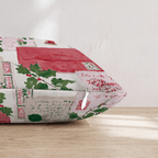 Christmas Cards Throw Pillow - Hillcroft Home