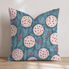 Christmas Chocolate Cookies Throw Pillow - Hillcroft Home