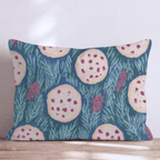 Christmas Chocolate Cookies Throw Pillow - Hillcroft Home