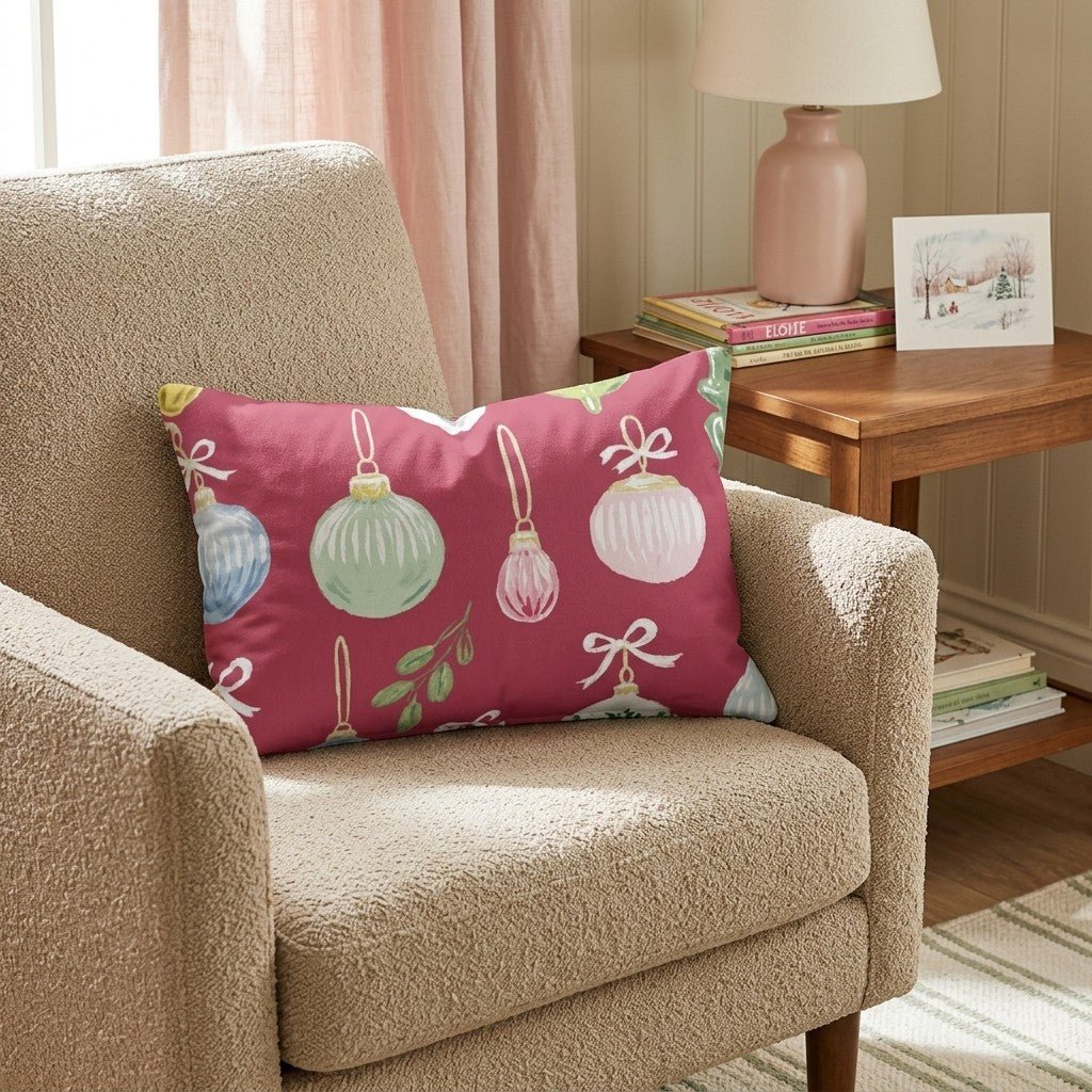 Christmas Classics Throw Pillow - Hillcroft Home