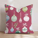 Christmas Classics Throw Pillow - Hillcroft Home