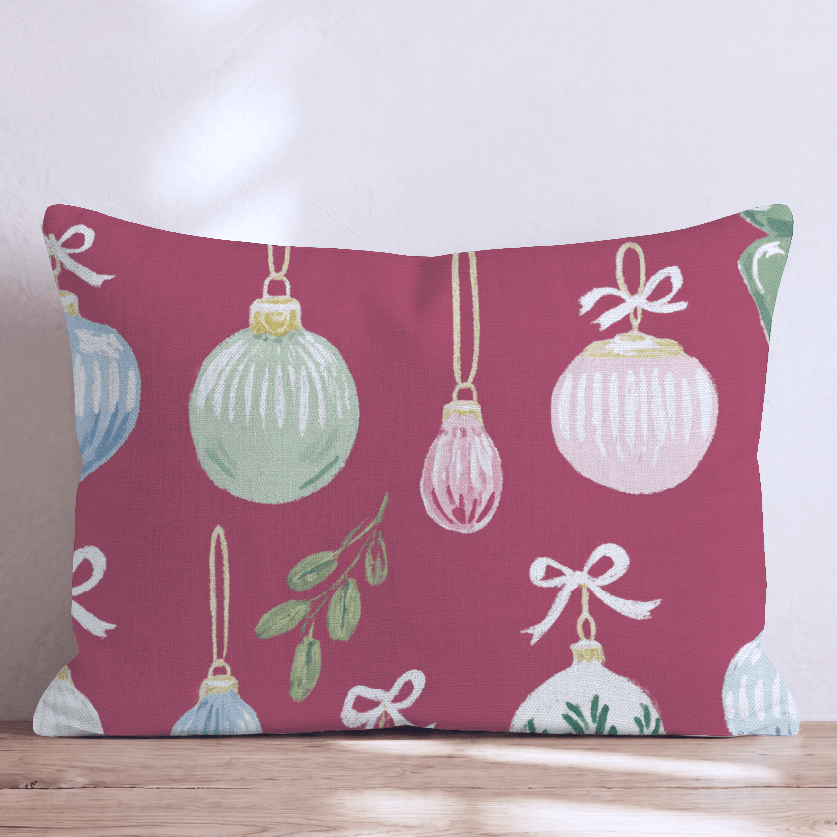 Christmas Classics Throw Pillow - Hillcroft Home