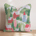 Christmas Hills Throw Pillow - Hillcroft Home
