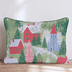 Christmas Hills Throw Pillow - Hillcroft Home