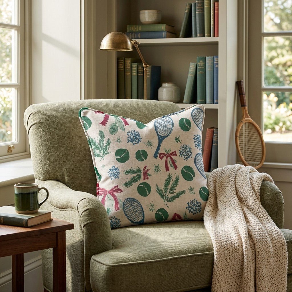 Christmas Love Match Throw Pillow - Hillcroft Home