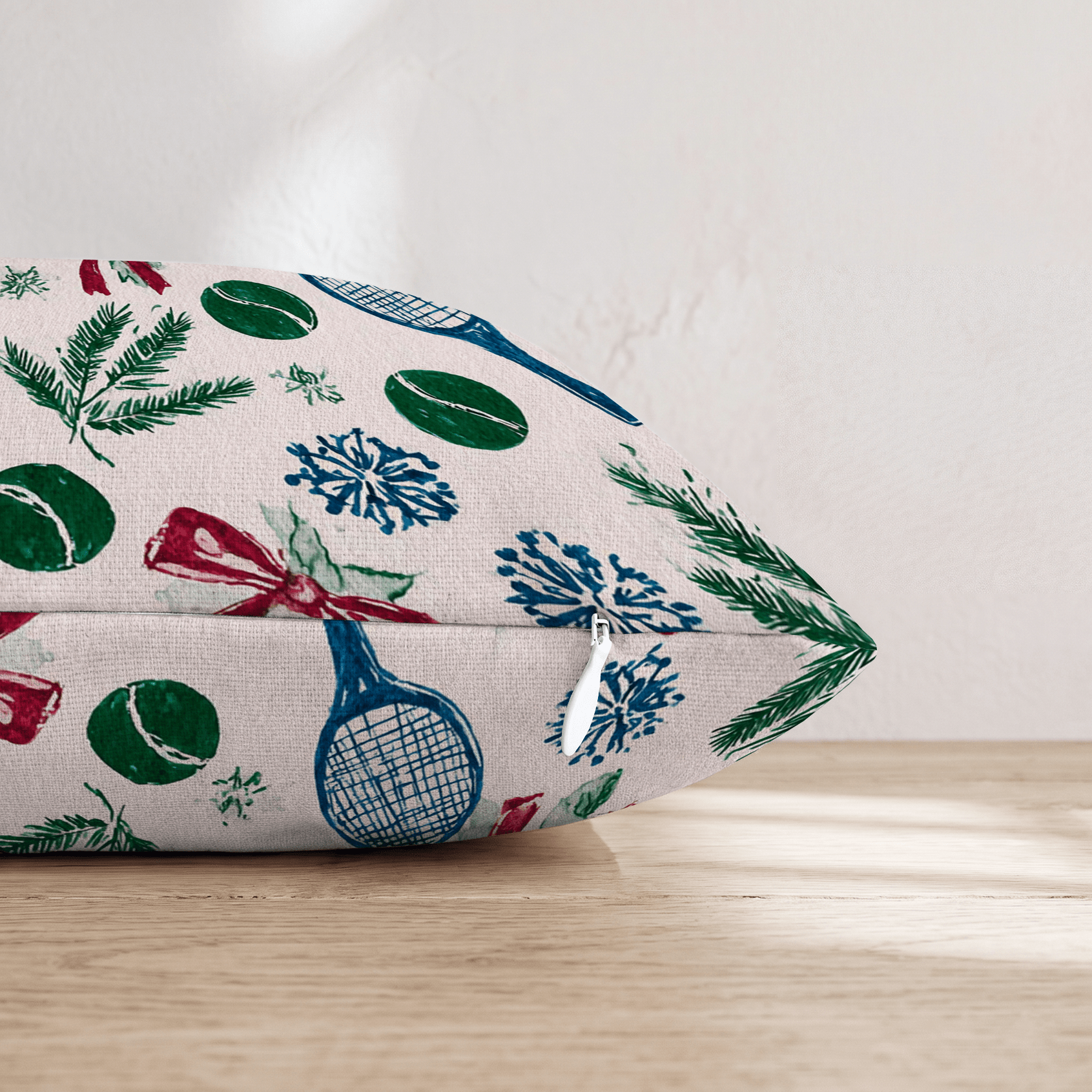Christmas Love Match Throw Pillow - Hillcroft Home
