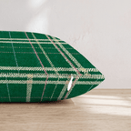 Christmas Morning Plaid Throw Pillow - Hillcroft Home