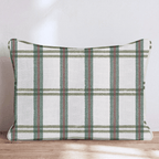 Christmas Morning Windowpane Throw Pillow throw pillow - Hillcroft Home